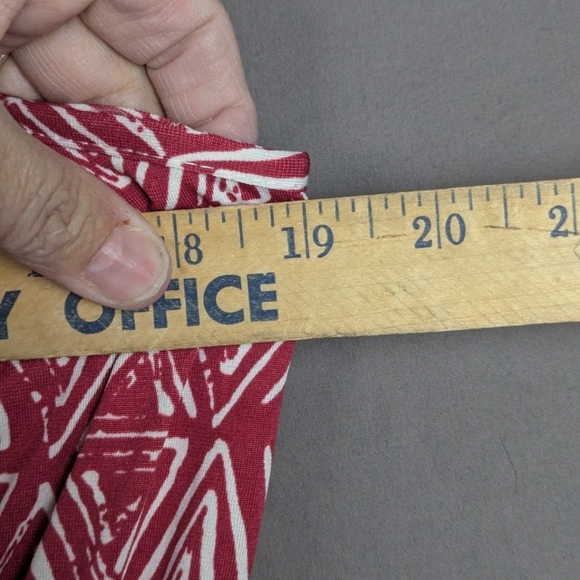 Jon & Anna 1X sleeveless dress in red/white NWT - Picture 8 of 8